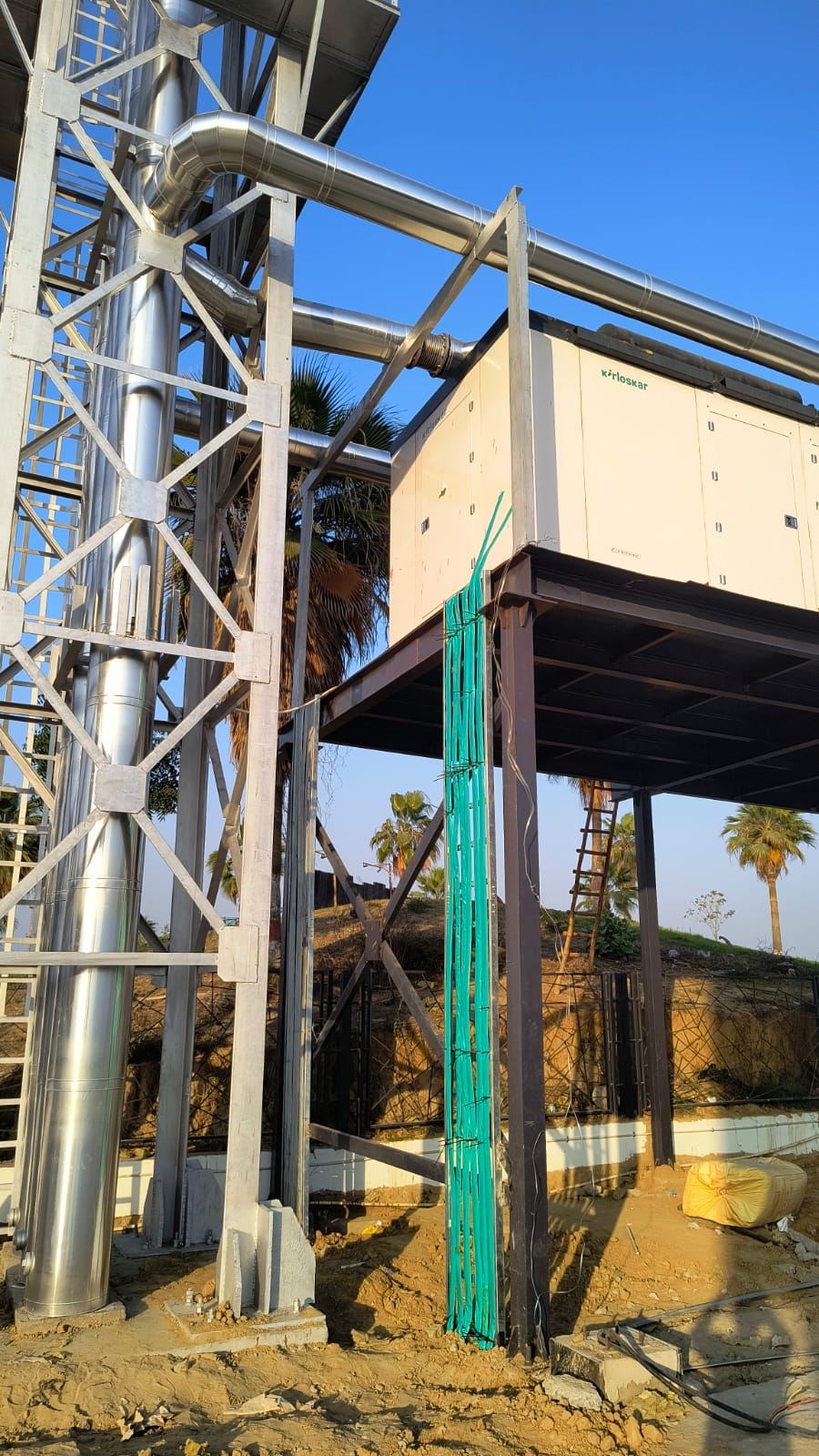 Platform Structure & Power Cabling